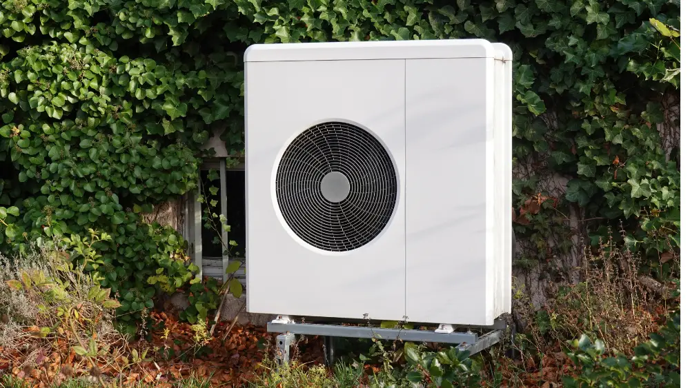 pompa ciepła na zewnątrz